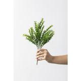 Güleç Yapay Çiçek Yapay Latus Demeti Yeşil 35 Cm 5 Dal(Uv)
