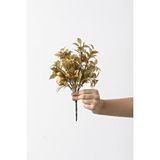 Güleç Yapay Çiçek Yapay Limon Yaprağı Demeti Gold 30 Cm 7 Dal(uv) Çok Renkli