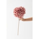 Güleç Yapay Çiçek Yapay Vazo Çiçeği Ortanca 75 Cm 5 Dal Pembe Çok Renkli