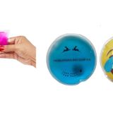 Gülen Emoji Mavi Ceylan Cep Sobası,El Isıtıcı,2 Adet Sıcak Su Torbası Pvc 9cm