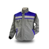 Gülep İş 7x7 Kapitoneli Mont MAVİ-GRİ - 2XL - ÖN-ARKA BASKI