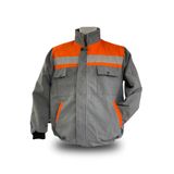 Gülep İş 7x7 Kapitoneli Mont TURUNCU-GRİ - 3XL - BASKISIZ