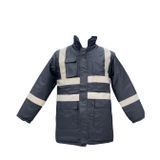 Gülep İş Reflektörlü Oxford Parka Lacivert İş Montu 2XL
