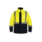 Gülep İş Reflektörlü Oxford Parka Sarı Lacivert İş Montu M