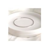 Güler Yüzlü Silver 6 CM ÇELİK İNCE DÜZ AJDA BİLEZİK 1 ADET - BEYAZ