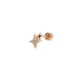 Güler Yüzlü Silver IŞILTI GÜMÜŞ TRAGUS PIERCING - ROSE BAKIR