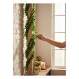 Gülfa Giftbox Ev Balkon Çit Süsleme Dekorasyon 7 Metre Tel Sarmaşık Doğalgaz Boru Kapama Dekor Süsü
