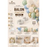 GÜLFAMİX Balon Dekorasyon Zinciri 5 Metre | Parti Kutlama Konsept Süsleme Malzemeleri Balon Birleştirme Aparatı 1 Adet
