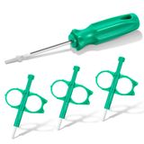 Gulfmew Rain Bird 5000 ile Uyumlu 4 Paket Yağmurlama Ayarı Aracı, Hunter PGP Yağmurlama Kafası, Çim Sulama Yağmurlama Sistemi Onarımı için Yağmurlama Anahtar Aracı Ayar Anahtarı