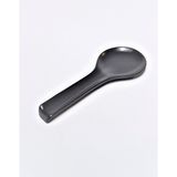 Gulhanile Mat Siyah Kirli Kaşıklık 27 cm Seramik Malzeme ile Kolay Temizlenebilir