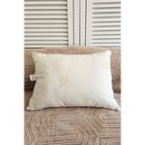 Gulhanile Yün Yastık Yumuşak Sağlıklı 50X70 cm - Krem Rengi - 50 x 70 cm