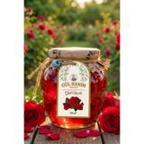 Gülhanım Abla Gül Reçeli 450 gr %50 Meyve Oranlı Katkısız Koruyucusuz El Yapımı