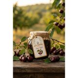 Gülhanım Abla Vişne Reçeli 450 gr %50 Meyve Oranlı Katkısız Koruyucusuz El Yapımı