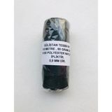 Gulistan Pazarı Siyah Renk Makaralı Kalın Tesbih İPİ.110 Metre..80 Gram Dır...0,9 mm Kalınlığındadır..polyester Iptir