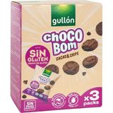 Gullon Glutensiz Kakolu Çikolata Parçacıklı Bisküvi 120G - 120 gr