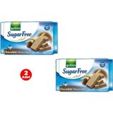 Gullon Kakao Aromalı Krema Dolgulu Şekersiz Gofret - Sugar Free Wafer 180 gr (2 Adet)