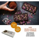 Güllü Artizan Vegan Glutensiz Rafine Şekersiz %70 Bitter Belçika Çikolatası 3X115 G - 345 gr