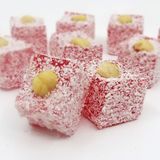 Güllü Fındıklı Lokum 500GR - 500 gr