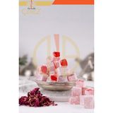 Güllü Küp Kesim Lokum (1000 Gram)