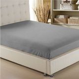 güllüce ev tekstili Lastikli Çarşaf (Koyu Gri) fitted - 150 x 200