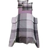 Güllüce Home %100 Pamuklu*çift Kişilik Nevresim Takımı - Mor - 200 x 240 cm