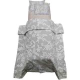 Güllüce Home %100 Pamuklu*çift Kişilik Nevresim Takımı - Sütlü Kahverengi - 200 x 240 cm