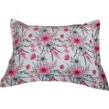 Güllüce Home Desenli Yastık Kılıfı - 50 X 70 - Pembe - Beyaz