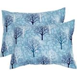 Güllüce Home Volanlı Yastık Kılıfı*fermuarlı - 50 x 70 cm - Turkuaz