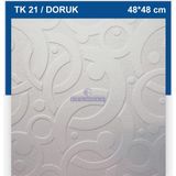 Güloğlu Storpiyer 48X48 Stropiyer Tavan Kaplama Gkpç Doruk 8 Adet