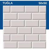 Güloğlu Storpiyer 50X50 Tavan-Duvar Kaplama 2 Adet - Tuğla