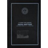 Gülpaş 10 Ders Yoklamasız Ders Defteri Siyah Plastik Kapak