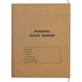 Gülpaş 4 21x30 4'lü Seperatörlü Askılı Demir Çubuk Personel Özlük Dosyası