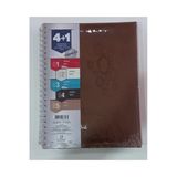 Gülpaş 4+1 Bölümlü A4 Sipralli Ayraçlı Defter Lüx Termo Deri Kapak 160 Yaprak Asorti Renkler