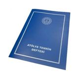 Gülpaş Atölye Termin Defteri Mavi Plastik Kapak 10 m Renkli Kırtasiye Ürünü Türkiye Menşeli - 10M-Mavi
