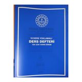 Gülpaş Ders Defteri, 10 Ders Yoklamalı, Tek Gün Yarım Dönem