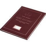 Gülpaş Ders Defteri 8 Dersli Yoklamalı Ciltli Tek Gün 25X35 - 4 adet