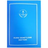Gülpaş Kurs Denetleme Defteri Plastik Kapak 20X28 - 2 Adet - Karışık