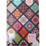 Gülpaş Sert Kapak Hafif Defteri 20 x 28 cm Kareli 144 Yaprak Mandala