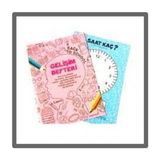 Gülpaş Sino Gelişim Defteri Mavi - Pembe Serisi - 3 Adet - 1 Çift