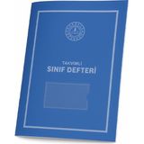 Gülpaş Takvimli Sınıf Defteri Mavi Plastik Kapak (Ilkokul) 390