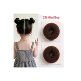 GÜLPEŞE 2'li Mini Boy Çocuk Topuz Sünger Toka Can-090