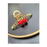 GÜLPEŞE Gold Kiraz Metal Mandal Toka XP-544