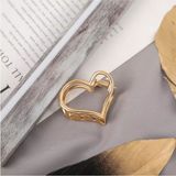 Gülpeşe Küçük Gold Metal Mandal Toka 1. Sınıf Yaylı Topuz Tokası