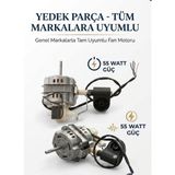 Gülşah Fan 55W Vantilatör Motoru, 18 Inç Ayaklı ve Sanayi Tipi Vantilatörlerle Uyumlu Olacak Şekilde Tasarlanmıştır. Birçok Marka ve Model ile Uyum Sağlar.