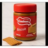 Gülsan Comboox Biscuit Spread Karamelize Bisküvi Kreması 400G – Pancake, Waffle ve Tatlılar Için - 400 gr
