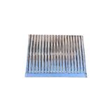 Gülsan Mangal Barbekü Izgarası Paslanmaz Krom Oluklu 35x35 cm