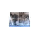 Gülsan Mangal Barbekü Izgarası Paslanmaz Krom Oluklu 35x50 cm
