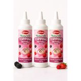 Gülsan Naturello Meyve Aromalı Sos 350 G X 3 Adet (Tatlı, Waffle, Dondurma)
