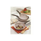 Gülsan Safran 3 Boy Kapaksız Granit Tava Seti Xl 24-30-32Cm