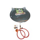 gülsan Tüplü Sac Ocak 85 Cm Dedantörlü Set Kavurma Gözleme Ekmek Yufka Sacı